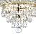 Хрустальная потолочная люстра Maytoni Palace DIA890-CL-18-G